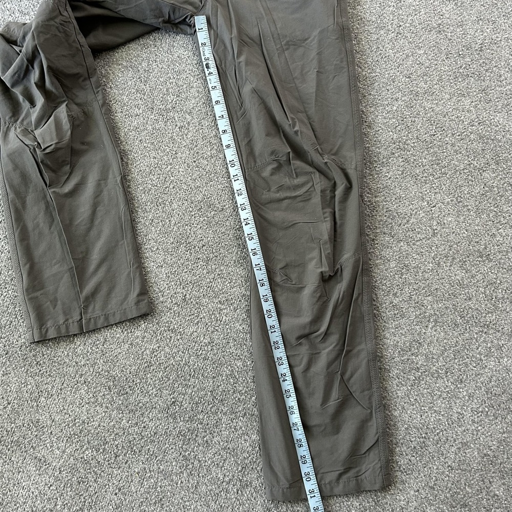Patagonia Quandary Pants Mens 30x31 Grey Hiking Outdoor Stretch Nylon - Picture 10 of 14